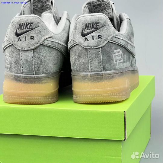 Кроссовки Nike Air Force 1 Grey (Арт.48044)