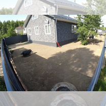 Вспашка земли Выравнивание участков газон под ключ, Голицыно