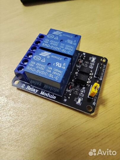 Релейный модуль 2 канала
