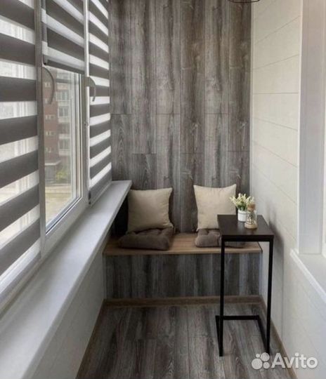 Отделка балконов и лоджий под ключ