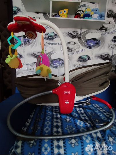 Люлька баунсер tiny love 3 в 1