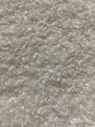 Искусственный мех белый барашек