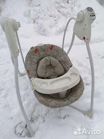 Детские электронные качели