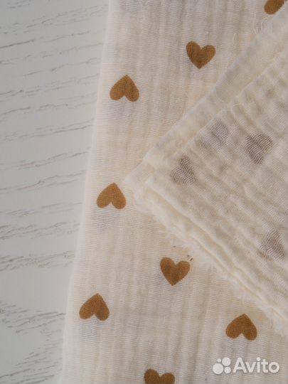 Ткань муслин на отрез или рулон