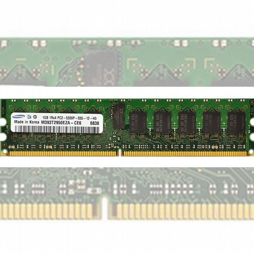 [M393T2950EZA-CE6] Оперативная Память Samsung 1gb M393t2950eza-Ce6