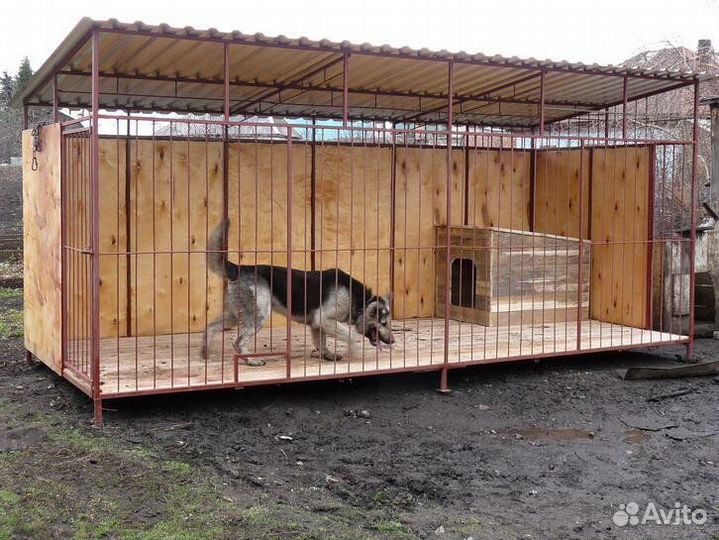 Вольер для собаки, уличный под заказ