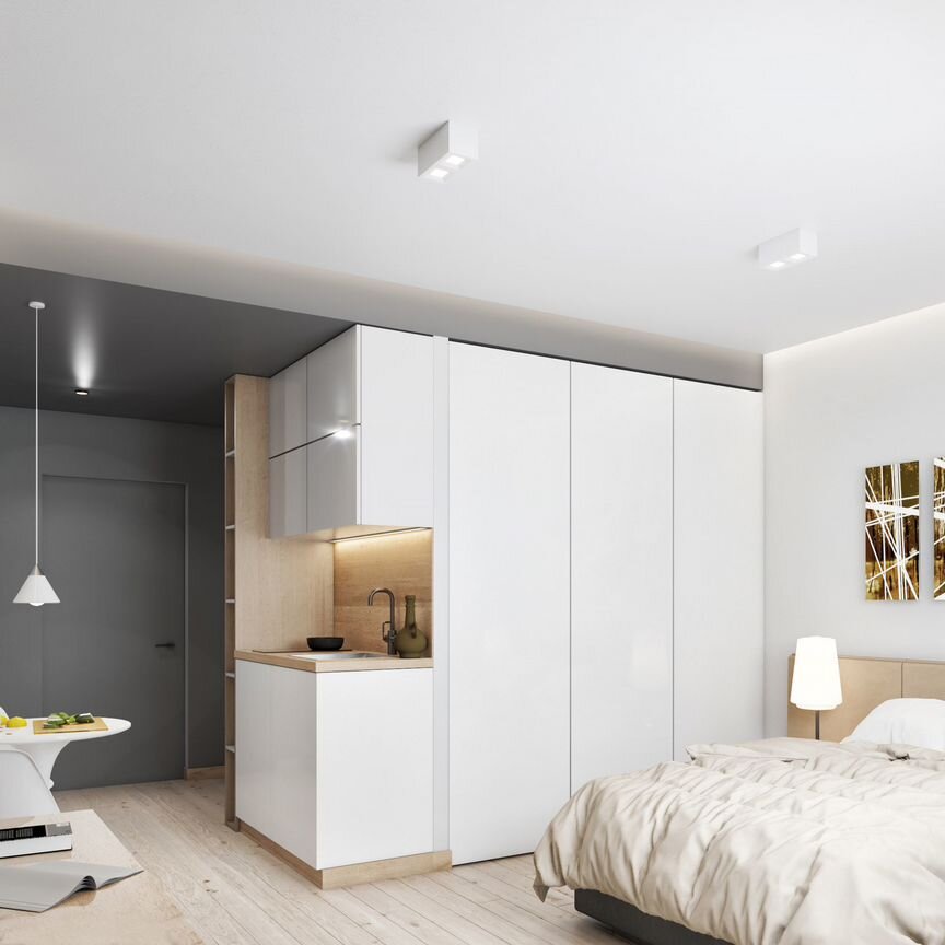1-к. апартаменты, 22,6 м², 6/13 эт.
