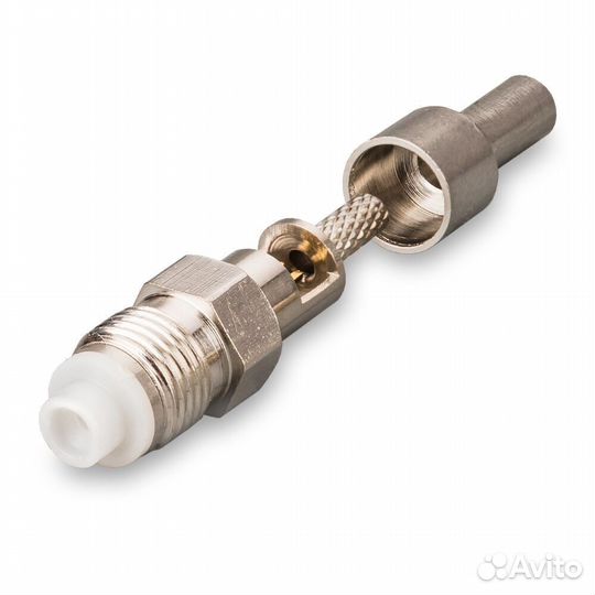 Разъем N1-211L FME(female,мама) RG-174, RG-316 обж
