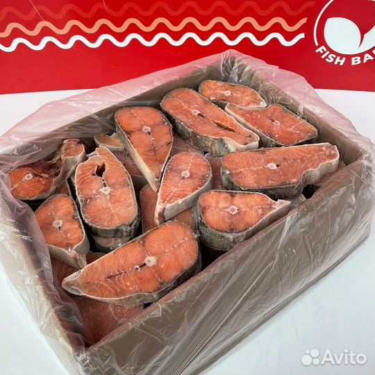 Стейки кижуча (Охотское море)