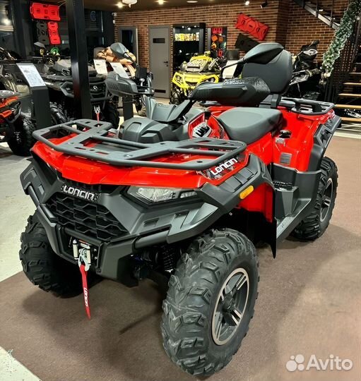 Квадроцикл Loncin Xwolf 550L красный