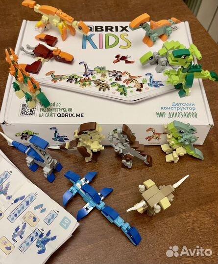 3Д Конструктор qbrix kids для детей