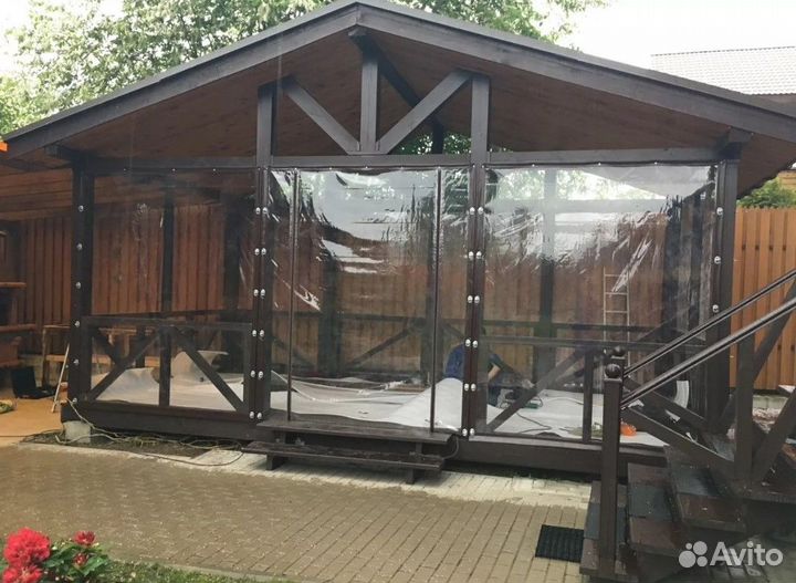 Мягкие окна. Производство. Монтаж