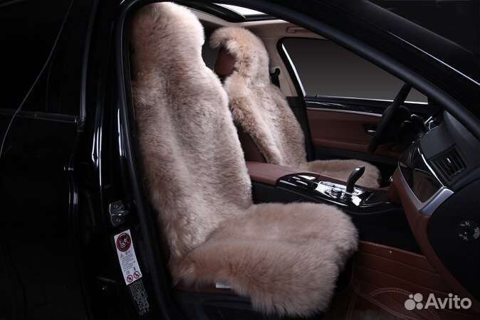 Меховые накидки из овчины на сидения
