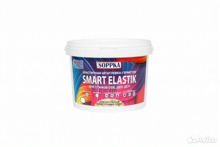 Шпатлевка для OSB Soppka SMART Elastik