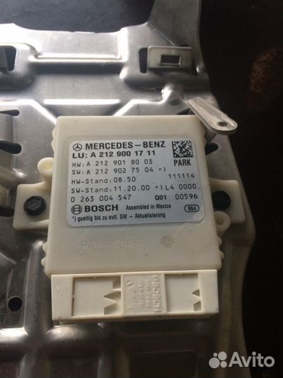 Блок управления парктрониками Mercedes A2129001711