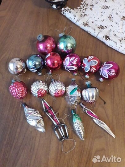 Елочные игрушки СССР