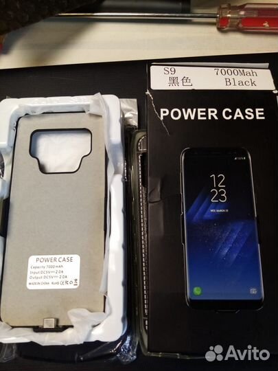 Чехол-аккумулятор на Samsung S9 на 7000mAh