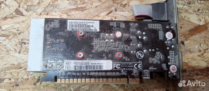 Видеокарта Nvidia GT 730 1Gb Palit