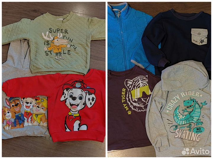 Одежда для мальчика размер 104 пакетом/поштучно