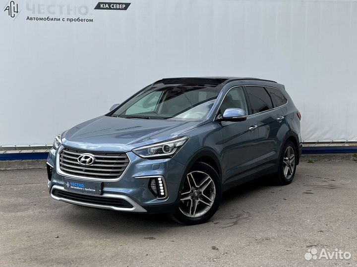Hyundai Grand Santa Fe 2.2 AT, 2017, 98 000 км