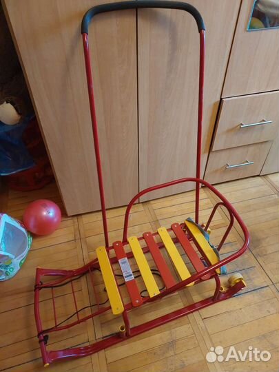 Санки с колесами