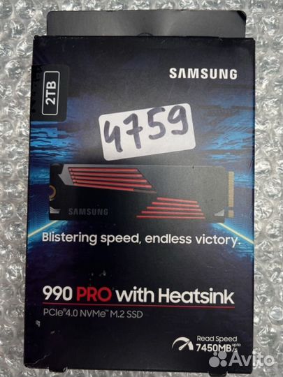 Samsung 980/990Pro with heatsink 2TB