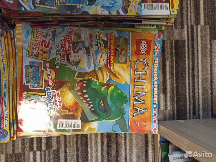 Журналы Лего Ninjago, Star Wars, Чима, Nexo Knight