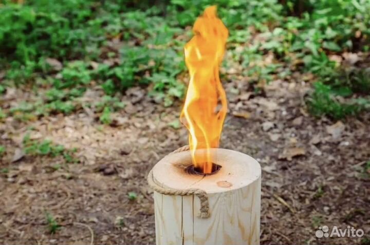 Финская свеча. Шведский Огонь. Костер