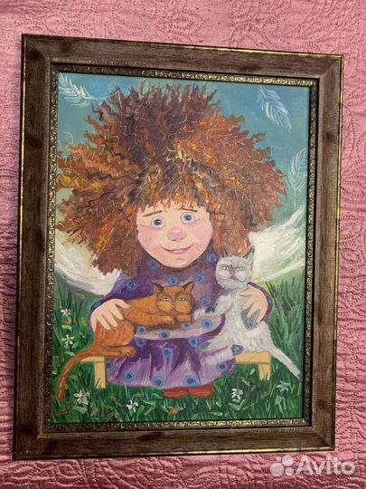 Картина маслом для подарка и интерьера