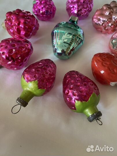 Елочные игрушки СССР 'Лукошко'