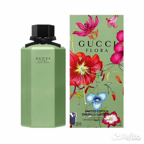 Женские духи Gucci Flora Emerald Gardenia