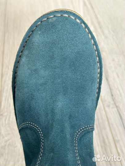 Сапоги женские натуральная замша демисезонные