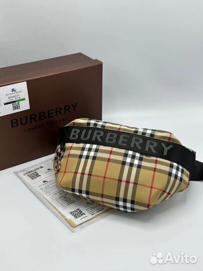 Поясная сумка burberry