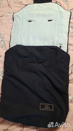 Утеплённый чехол на ноги в коляску