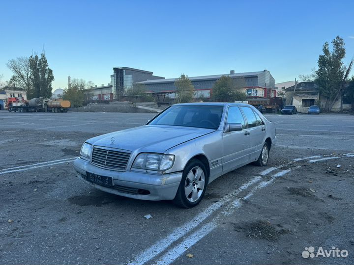 Разбор mersedes w140