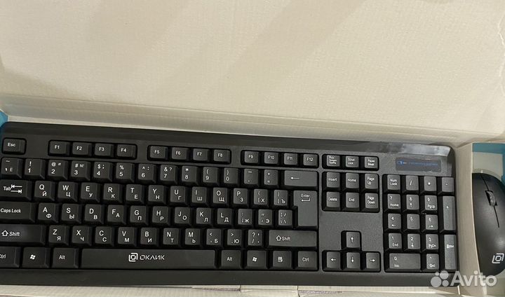 Беспроводная клавиатура и мышь