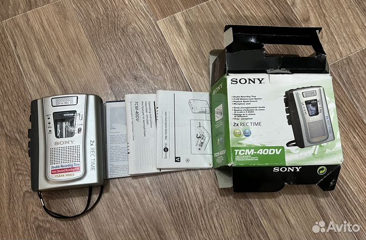 Диктофон Sony TCM-40DV