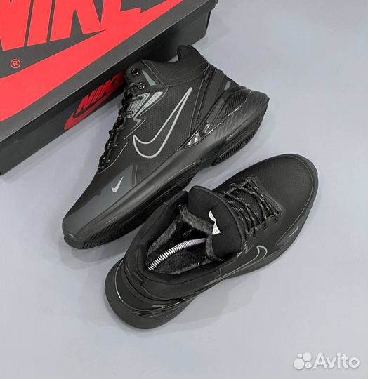 Кроссовки мужские с мехом