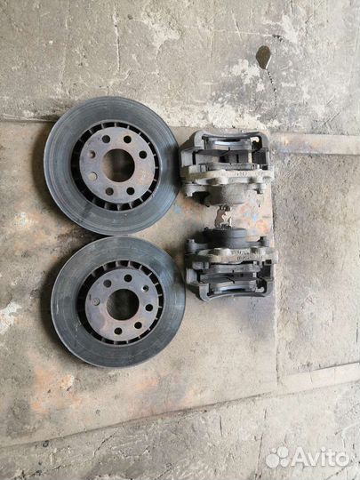 Комплект передних тормозов нексия/ланос вент