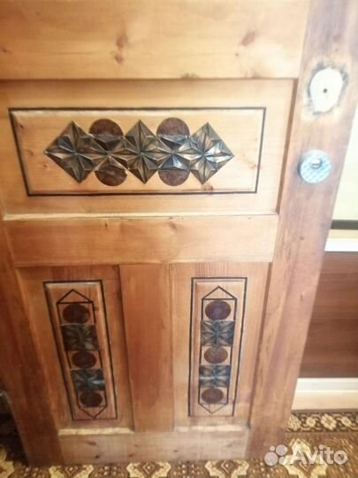 Дверь входная деревянная бу без коробки