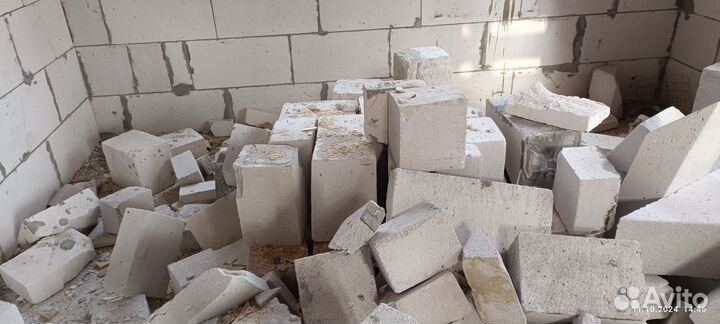 Пеноблоки газоблоки остатки