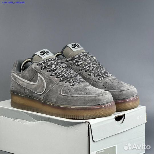 Кроссовки Nike Air Force 1 Low (с мехом) (Арт.32429)