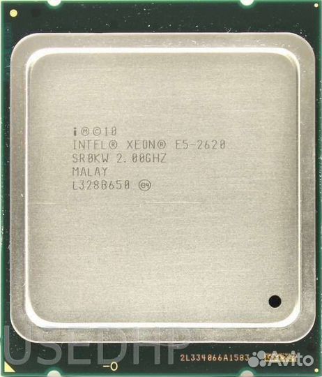 Процессор Intel Xeon E5-2620 6/12 2.5 ггц 15мб