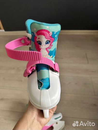 Коньки детские раздвижные 30 33