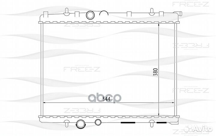 Радиатор KK0177 free-Z