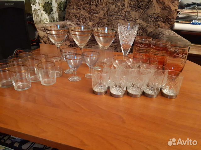 Рюмки,фужеры,стаканы СССР