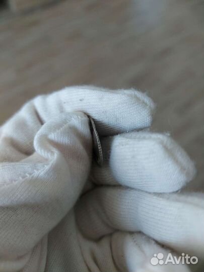 Монета гривенник 1748 год