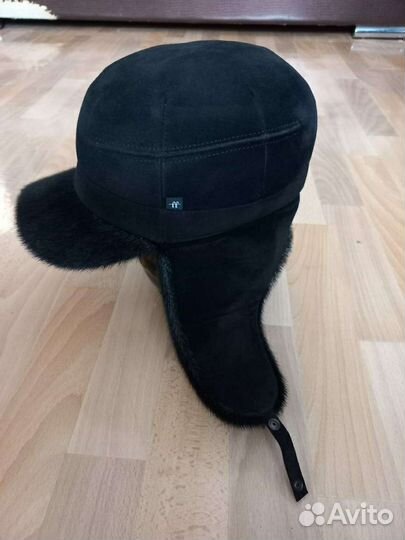Меховая мужская кепка
