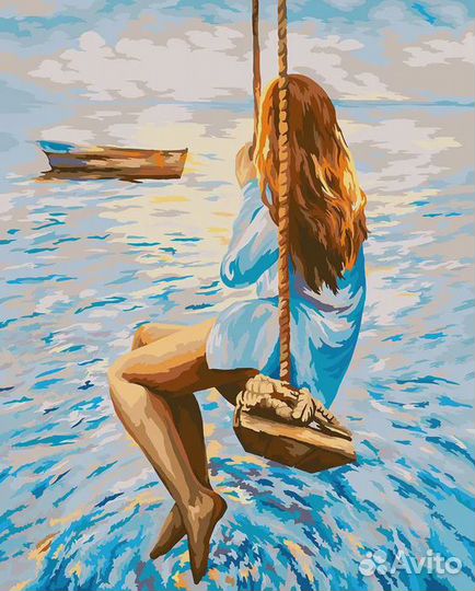 Картина по номерам новая