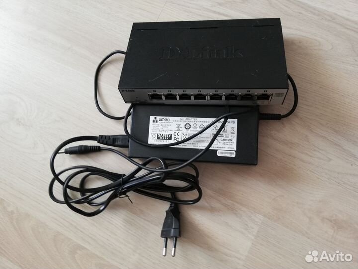 Poe коммутатор D-link DGS-1100-08p